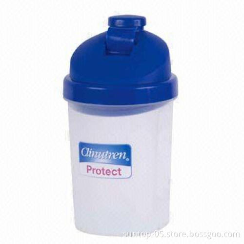 500mL plastic bottle in PP material, BPA-free